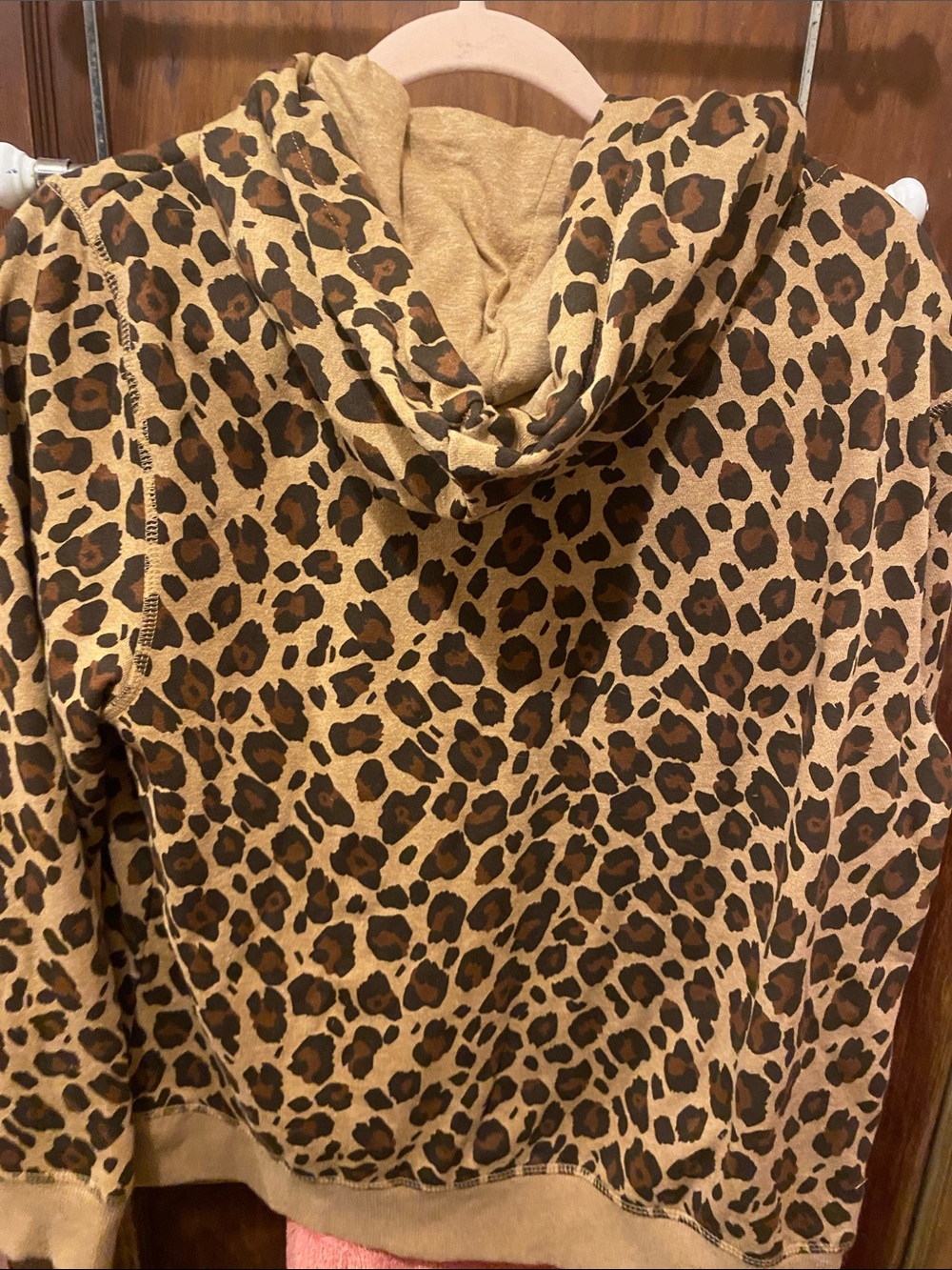 Amazon Essentials Leopard Print Pullover - Brown and Tan - Picture 3 of 3
